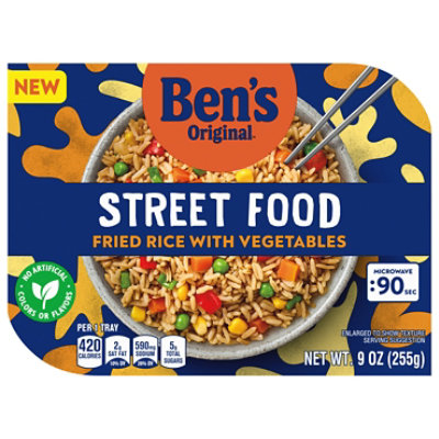 Ben's Original Street Food Fried Rice with Vegetables Prepared Entree - 9 OZ - Image 2