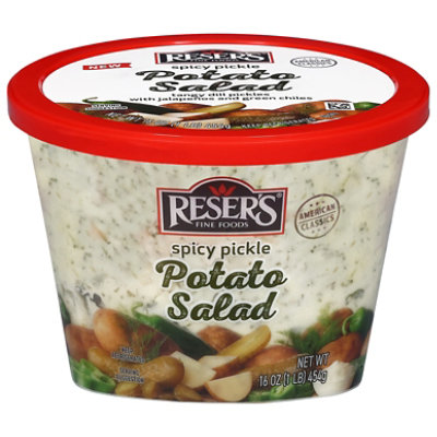 Resers Spicy Pickle Potato Salad - 16 OZ