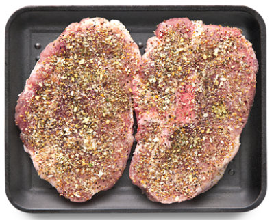 Pork Chops Bone In Vegetable Pepper Seasoning - LB - Image 1