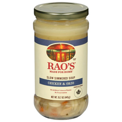 Rao's Chicken And Orzo Soup 15.7oz - 5.89 OZ - Image 3