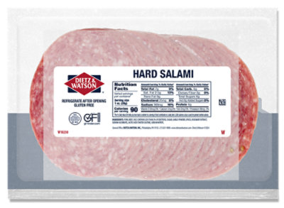 Dietz And Watson Fresh-sliced Bag Salami Genoa - LB - Image 1