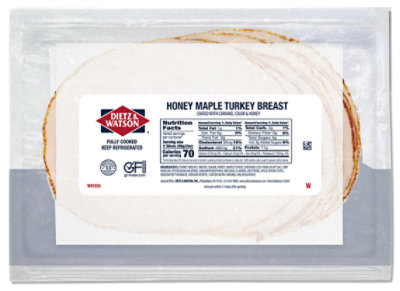 Dietz And Watson Fresh-sliced Bag Turkey Honey - LB - Image 1