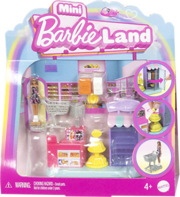 Barbie Mini Land Playset 4 - Each - Image 1