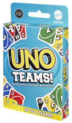 Mattel UNO Card Game Team - Each - Image 1