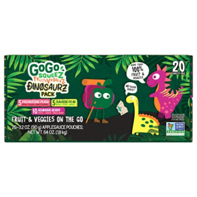 Gogosqueez Fruit & Veggie Variety Pack Berry/peach/pear 90g - 20 CT - Image 3