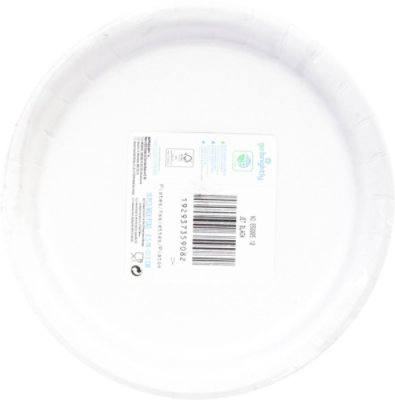 Amscan 8.5 Inch Lunch Plates Black - 16 Count - Image 4