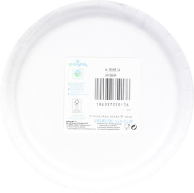 Amscan 8.5 Inch Lunch Plates Caribbean Blue - 16 Count - Image 4