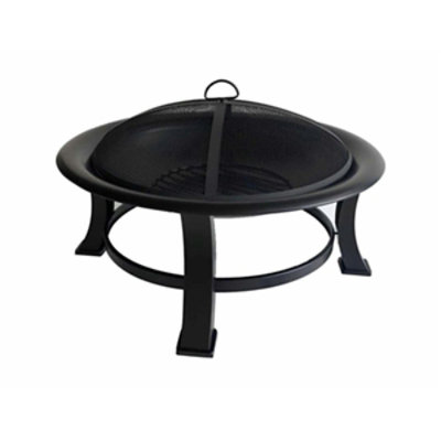 Zhejiang Yayi Metal Technology - 30 in. Four Seasons Courtyard Wood Burning Fire Pit, Black - Image 1
