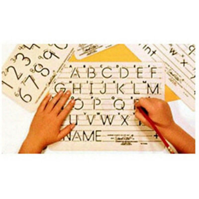 SCHOOL RITE Template Mauscript Uppercase-1 Letters - Image 1