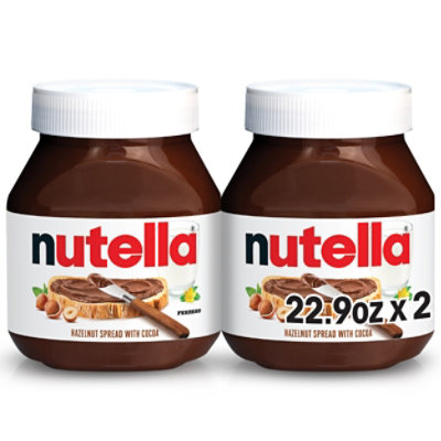 Nutella Chocolate Hazelnut Spread Jar Twin Pack 22.9 Oz - 2-22.9OZ - Image 1