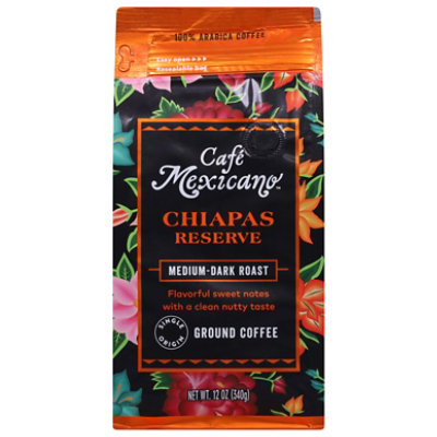 Cafe Mexicano Coffee Chiapas Reserve Gr - 12 OZ - Image 2