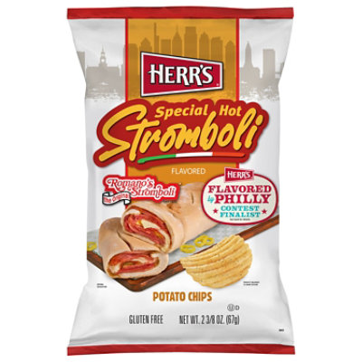 Herrs Stromboli Ripple Chips 2.375oz - 2.375 OZ - Image 3