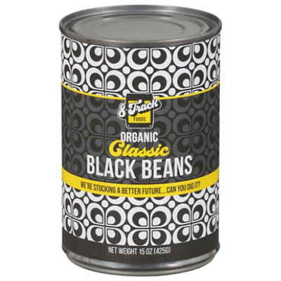 8 Track Foods Black Beans Classic - 15 OZ - Image 3