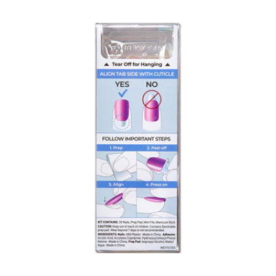 KISS imPress ColorFx Connection Press On Nails - Each - Image 3