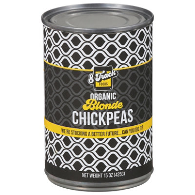 8 Track Foods Chickpeas Blonde - 15 OZ - Image 3