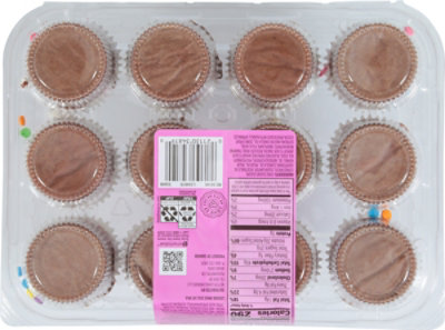 Overjoyed Chocolate Cupcakes Mini - 12 Each - Image 5