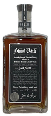 Blood Oath Pact No.10 Bourbon Whiskey - 750 ML - Image 1