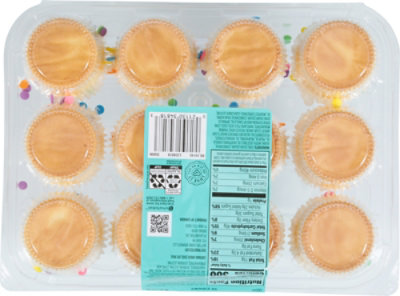 Overjoyed Vanilla Cupcakes Mini - 12 Each - Image 5