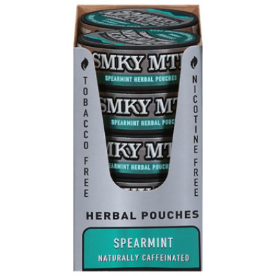 Smokey Mountain Spearmint Herbal Pouches 15 Ct - 15 CT - Image 1