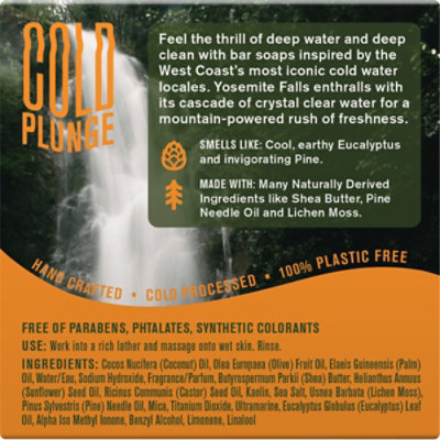 Everyman Jack Bar Soap Yosemite Falls - 5 OZ - Image 4