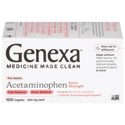 Genexa Acetaminophen Ex - 100 CT - Image 3