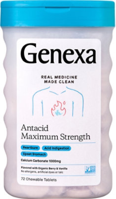 Genexa Antacid Max Strength - 72 CT - Image 2