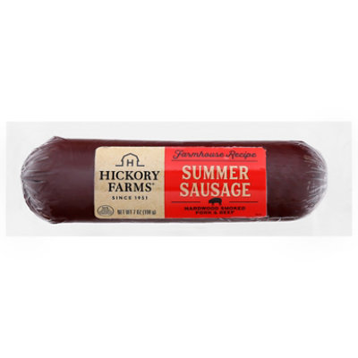 Farmhouse Beef & Pork Summer Sausage - 7 OZ - Image 1