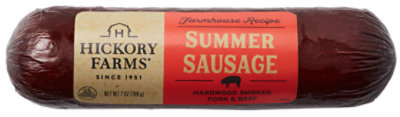 Farmhouse Beef & Pork Summer Sausage - 7 OZ - Image 1
