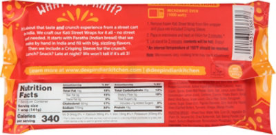 Deep Indian Kitchen Wrap Chcken Tikka Masala - 5 OZ - Image 6