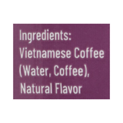 Sang Vietnamese Coffee W/ Vanilla 8fz - 8 FZ - Image 5