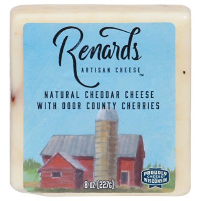 Renards Cheese Chs Chdr W Cherries - 8 OZ - Image 3