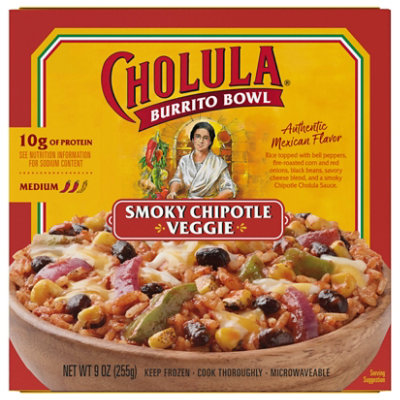 Cholula Bowl Veggie Smoky Chipotle Frozen - 9 OZ - Image 1