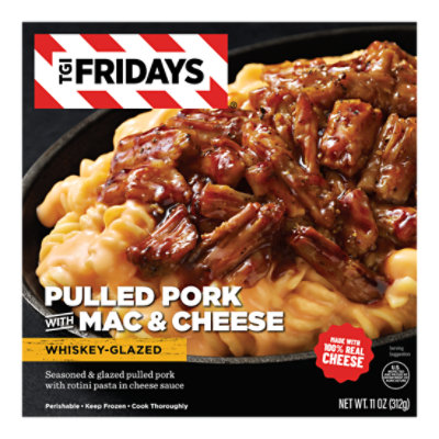 Tgi Fridays Pulled Pork Mac Cheese Whisky Glazed And Cheese, 11 Oz - 11 OZ - Image 2