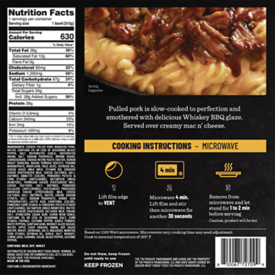 Tgi Fridays Pulled Pork Mac Cheese Whisky Glazed And Cheese, 11 Oz - 11 OZ - Image 3