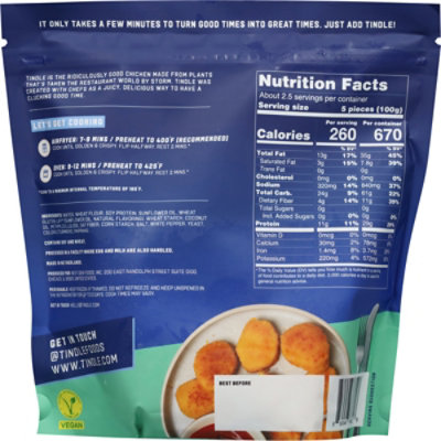 Tindle Chicken Nuggets - 9.1 OZ - Image 6