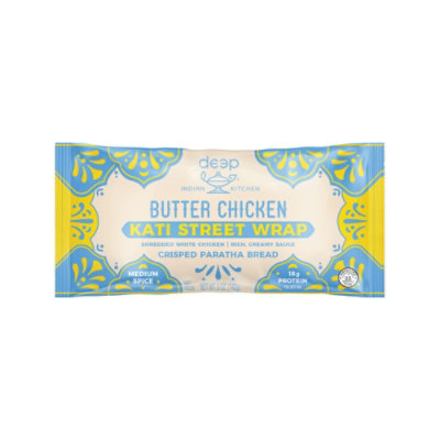 Deep Indian Kitchen Wrap Kati Butter Chicken - 5 OZ