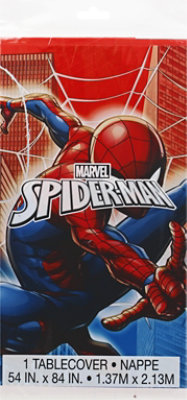 Unique Spiderman Plstc Tblcvr 54x84 - EA - Image 2