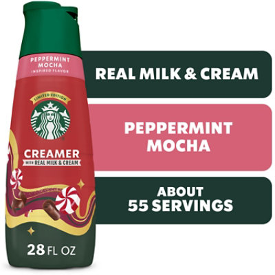 Starbucks Creamer Peppermint Mocha 28 Floz - 28 FZ - Image 2