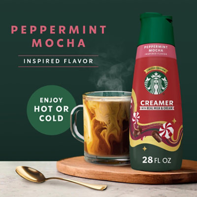 Starbucks Creamer Peppermint Mocha 28 Floz - 28 FZ - Image 2