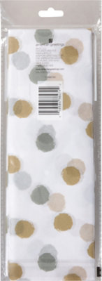 American Greetings 20 in. x 20 in. White Tissue Paper Pack Sold and Silver Dots (6-Sheets) - Image 6