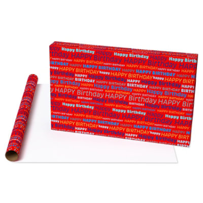 Scrw 40 Bbirthdayroll Wrap - EA - Image 1