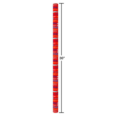 Scrw 40 Bbirthdayroll Wrap - EA - Image 2