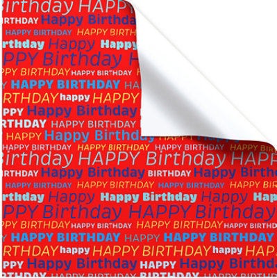 Scrw 40 Bbirthdayroll Wrap - EA - Image 5