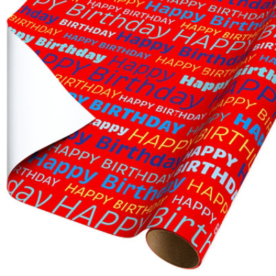 Scrw 40 Bbirthdayroll Wrap - EA - Image 3