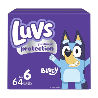 Luvs Platinum Protection Diapers Base Version 5x Box 6/giant - 64 CT - Image 1