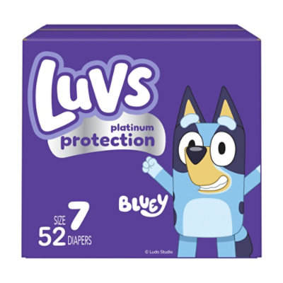 Luvs Platinum Protection Diapers Base Version 5x Box 7/giant Plus - 52 CT - Image 1