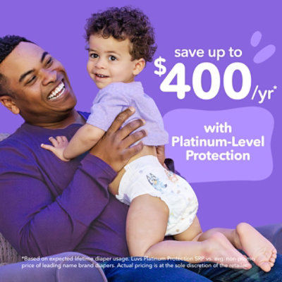 Luvs Platinum Protection Diapers Base Version 5x Box 4/maxi - 84 CT - Image 3