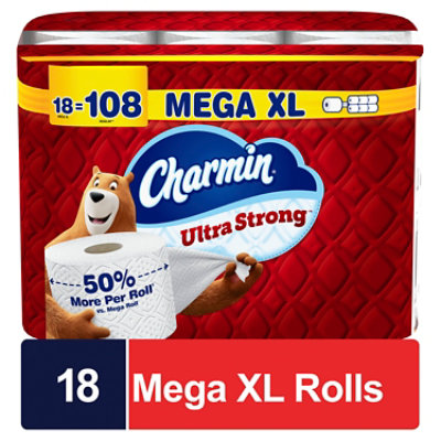 Charmin Strong 18 Mega Xl - 18 RL - Image 1