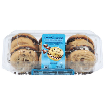 Overjoyed Chocolate Chip Sandwich Cookies - 6 Each - Image 2