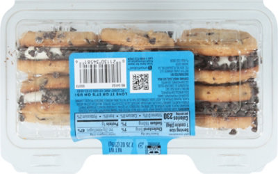 Overjoyed Chocolate Chip Sandwich Cookies 7.75 Ounce - 7.75 OZ - Image 6